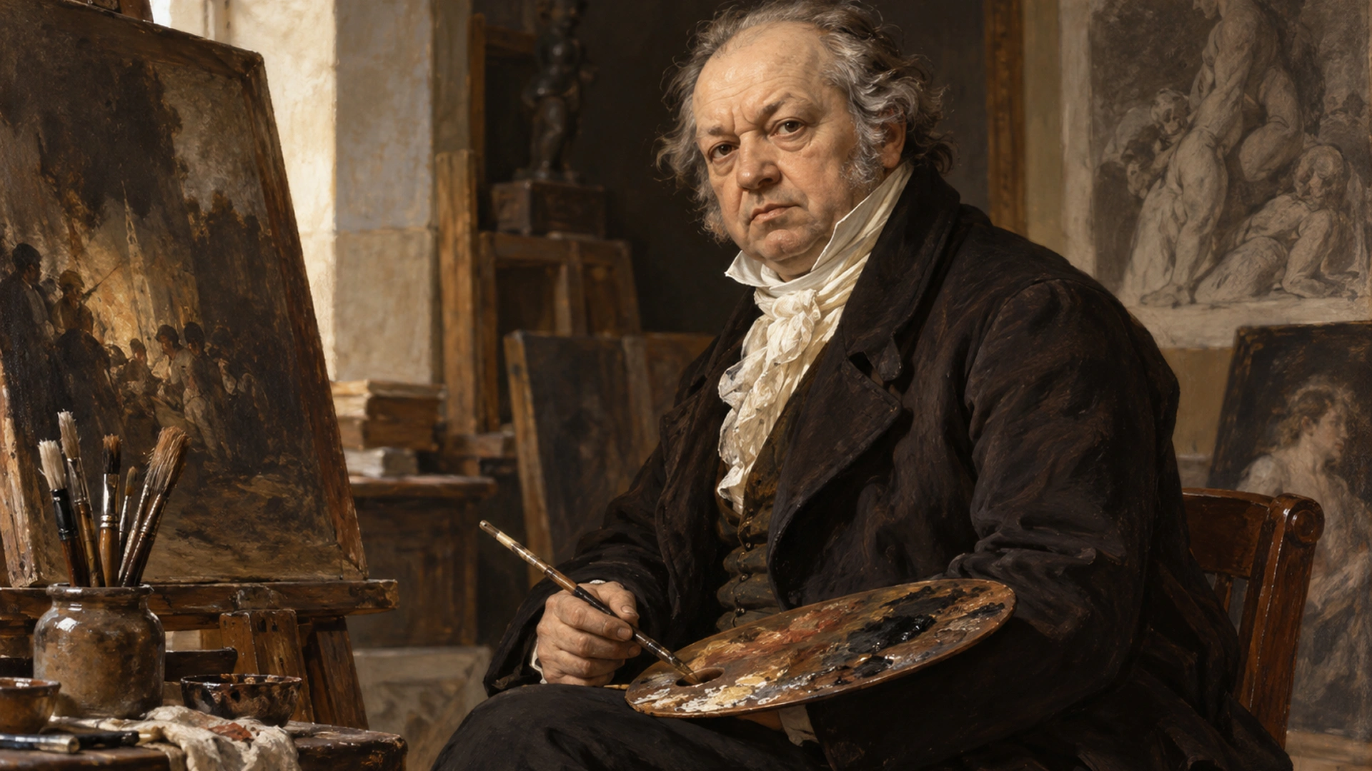 Retrato de Francisco de Goya en Fuendetodos