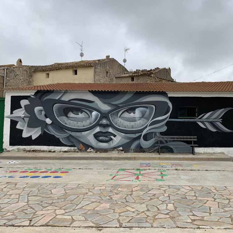Fuendetodos-Goya-street-art-danger